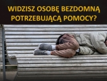 Zdjęcie - Reaguj widząc osobę bezdomną - powiadom służby mie...