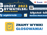 Znamy projekty wybrane w Budżecie Obywatelskim na 2023 rok