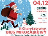 Zapraszamy do udziału w II Charytatywnym Biegu Mikołajkowym