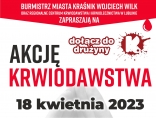 Kolejna zbiórka krwi już 18 kwietnia w SP2 - Oddając krew ratujesz życie!