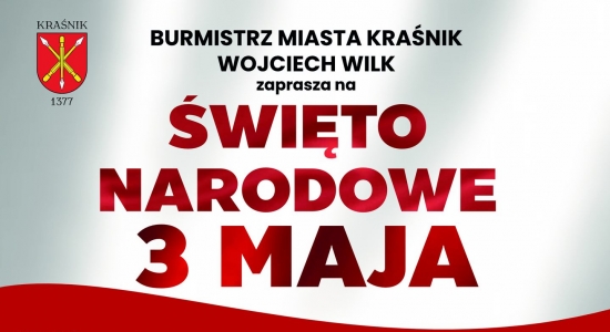 Zdjęcie - Zapraszamy na obchody Święta Narodowego Trzeciego...