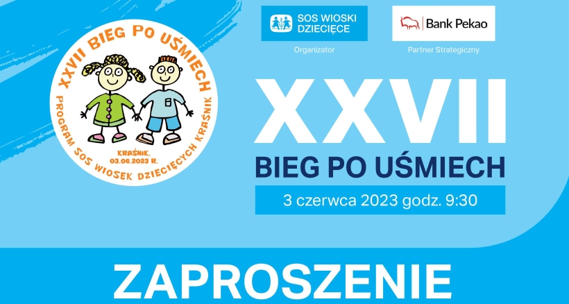Zbliża się XXVII Bieg po Uśmiech