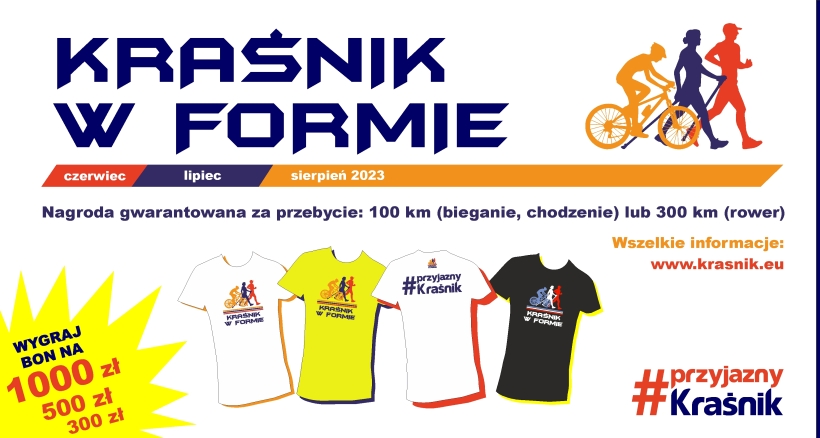Trwa czerwcowa rywalizacja "Kraśnik w formie"