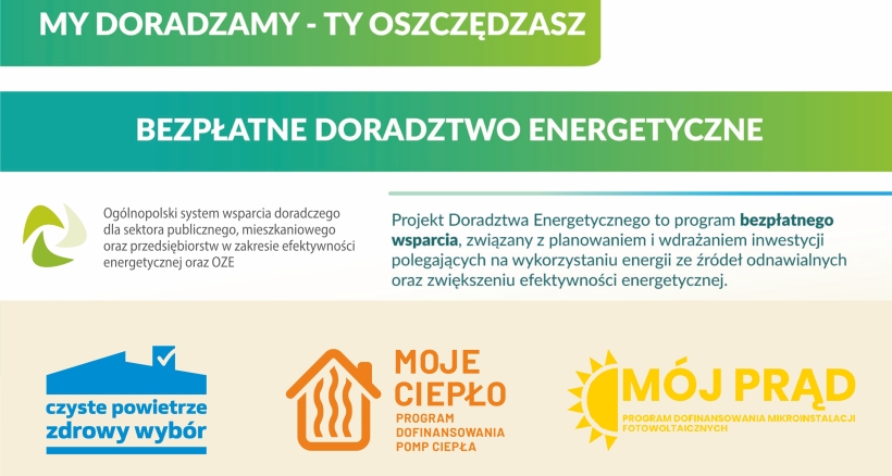 Zapraszamy na spotkanie informacyjne z Doradcą Energetycznym / 31 maja godz. 16:00 / CKiP
