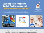 Zdjęcie - Ogólnopolski Program Badań Profilaktycznych "NIE nowotworom u dzieci" - wkr...