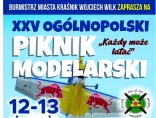 XXV Piknik Modelarski już w najbliższy weekend. Zapraszamy na pokazy lotnicze i modelarskie
