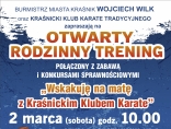 Zdjęcie - Zapraszamy na Otwarty Rodzinny Trening Karate