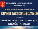 Zdjęcie - Zaproszenie na otwarte spotkanie konsultacyjne