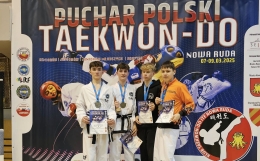 Zdjęcie - Zdjęcie - Kacper Olszówka medalistą Mistrzostw Polski w Taek...
