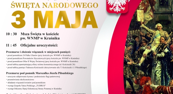 Zdjęcie - Święto Konstytucji 3 Maja