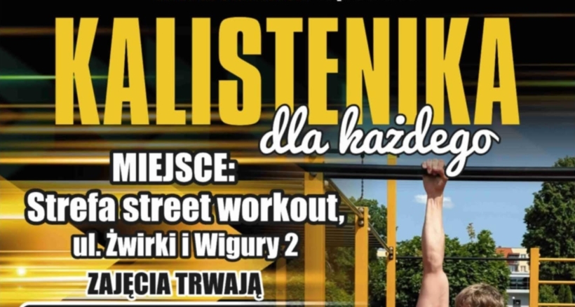 Zdjęcie - Kalistenika - bezpłatne zajęcia na MOSiR
