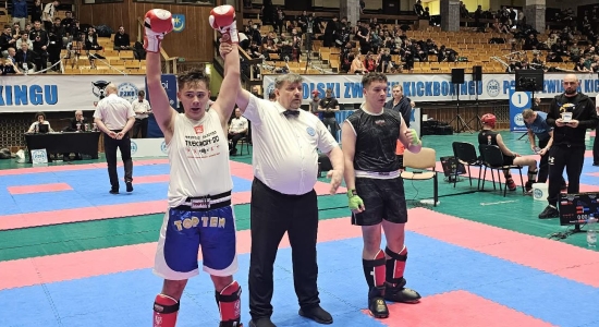 Zdjęcie - Sukces zawodników KAT Kraśnik na Mistrzostwach Polski w kickboxingu