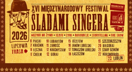 Zdjęcie - Festiwal "Śladami Singera" jutro w Kraśniku