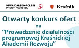 Zdjęcie - Ogłoszenie o otwartym konkursie ofert na "Prowadze...