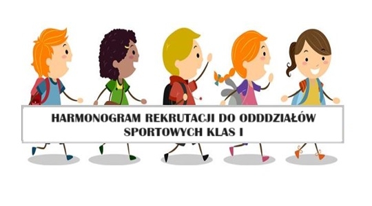 Harmonogram do oddziałów sportowych klas I szkół podstawowych prowadzonych przez miasto Kraśnik na rok szkolny 2024/2025