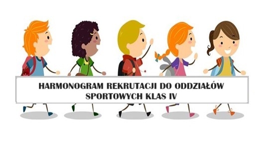 Harmonogram do oddziałów sportowych klas IV szkół podstawowych prowadzonych przez miasto Kraśnik na rok szkolny 2024/2025